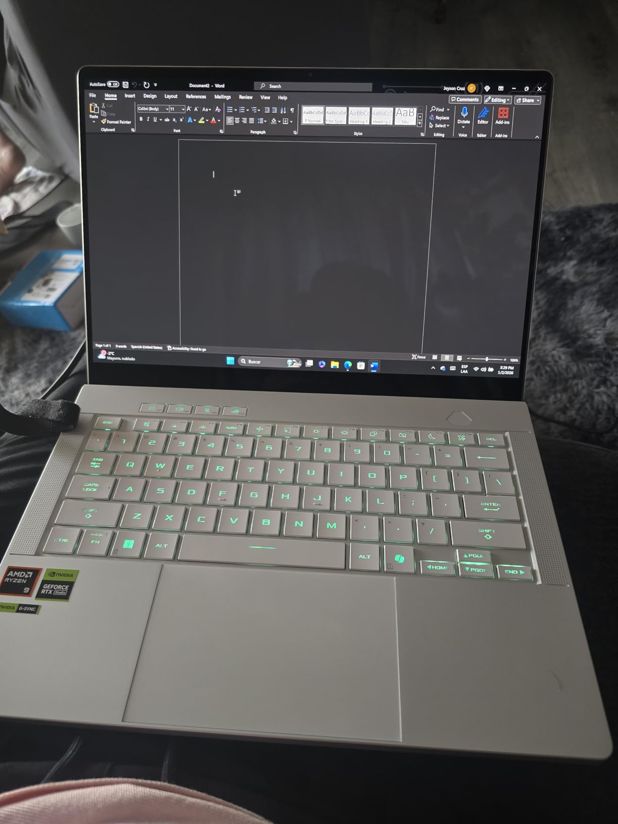 ROG Zephyrus G14 AI Gaming Laptop 14.0