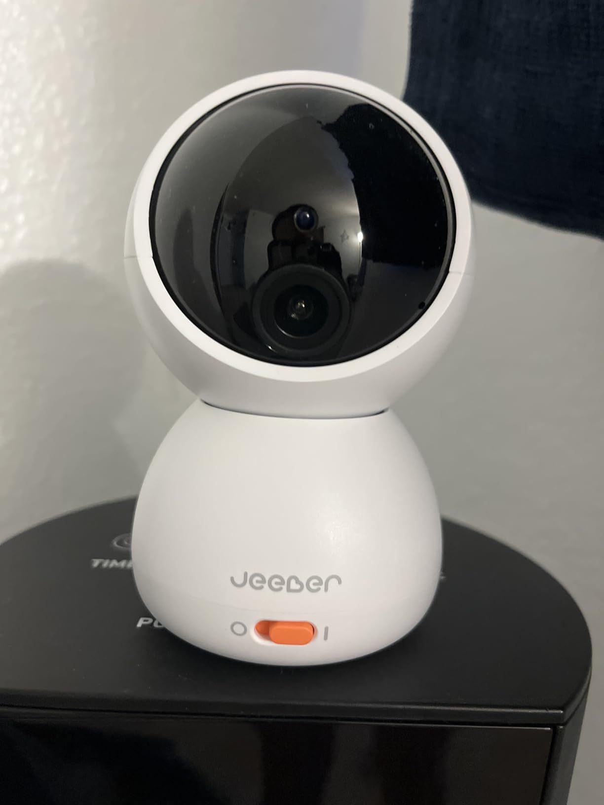 1080P WiFi Baby Monitor with Camera and Audio, Pan-Tilt-Zoom Video Camera, 4'' IPS Screen, HD Night Vision, Motion & Cry Detection, 360° View, Temperature Sensor, Feeding Reminder, Lullabies customer photo 1