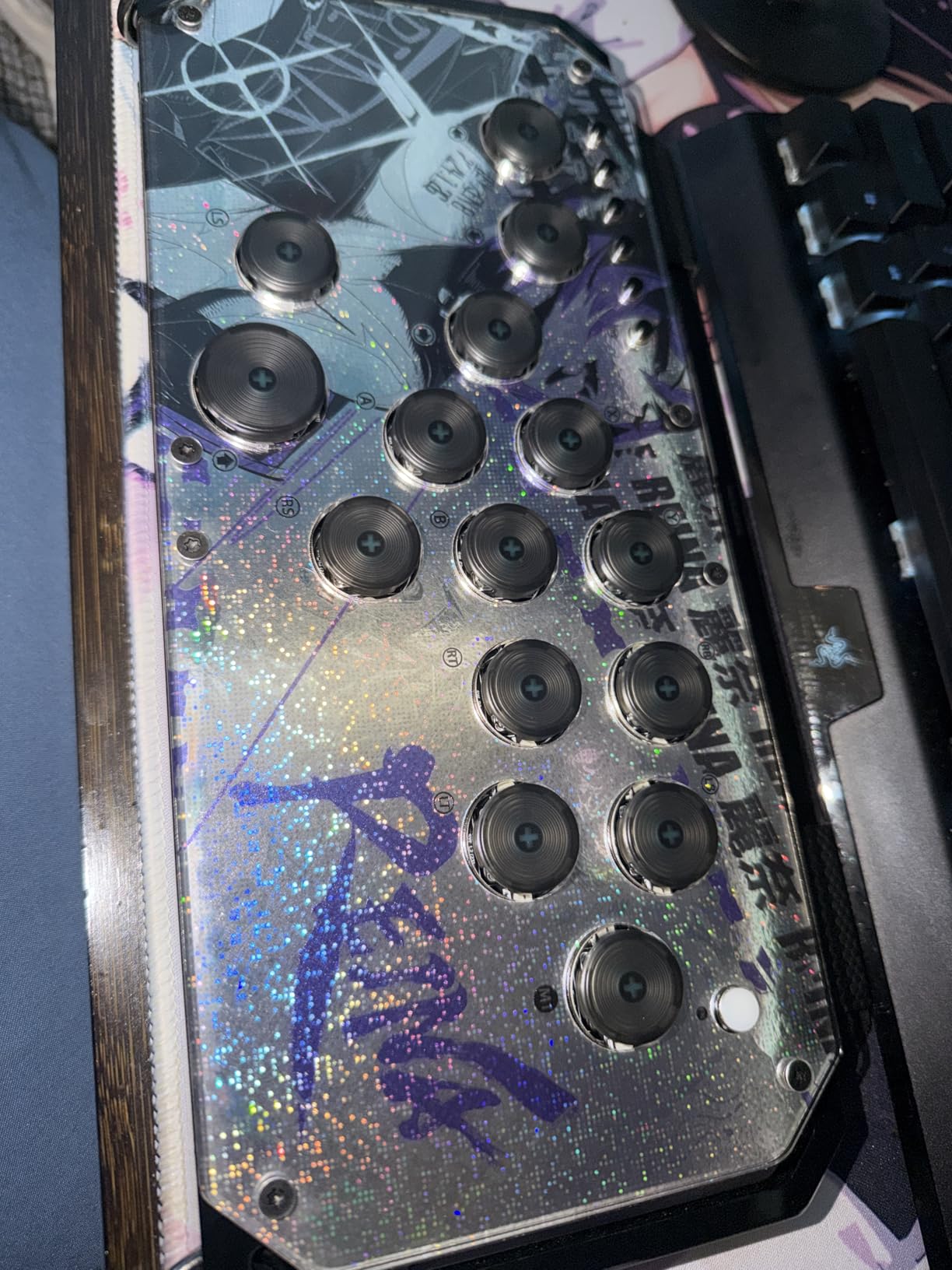 Brook Fighter Starburst All-Button Arcade Controller for PS5, PS4, Xbox Series X|S, NS & NS2, PC - Hot-Swappable Switches, RGB Lighting, Adjustable Angles, Tournament-Grade Performance customer photo 1