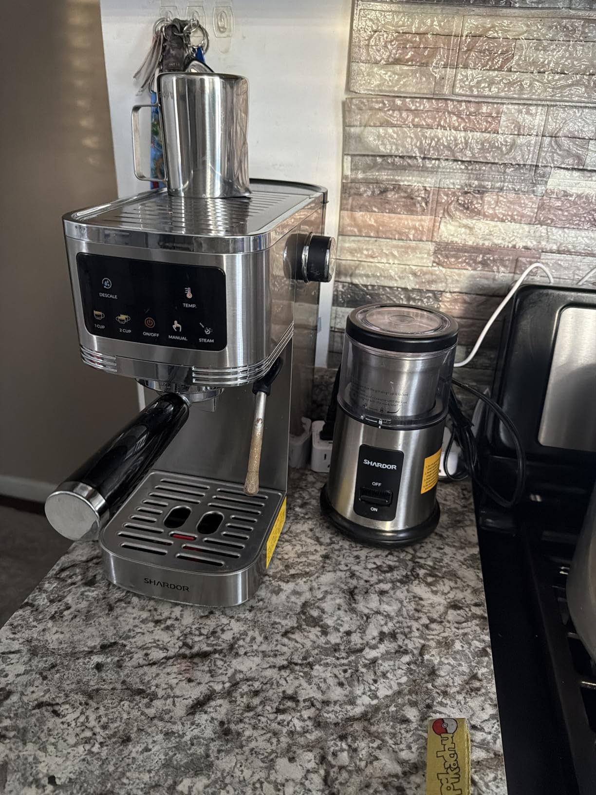 SHARDOR Espresso Machine 20 Bar, Professional Espresso Machine with Milk Frother and Touchscreen, Expresso Coffee Machines with Adjustable Temperature, for Cappuccino, Latte customer photo 2