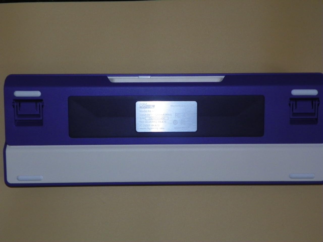 RK ROYAL KLUDGE A70 Wireless Ergonomic Keyboard, 65% Alice Split Mechanical Keyboard w/Bluetooth/2.4GHz/Wired, RGB Gaming Keyboards with Knob and Gasket Mount, Hot Swappable Pre-lubed Linear Switches customer photo 2