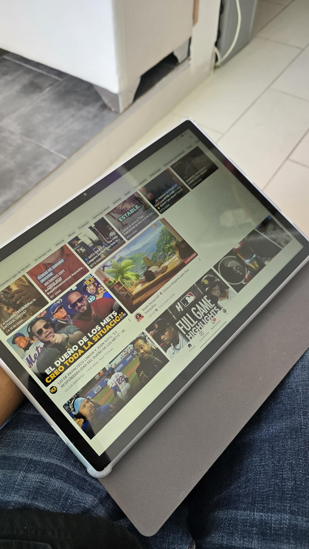 Tablet 14 inch Android 16 Tablet 30GB RAM 256GB ROM 1920 * 1200 IPS FHD 10000mAh 30W Fast Charging Octa-core Processor Wi-Fi 6, BT 5.4 Dual Camera with Keyboard Mouse Stylus Case Headphone customer photo 1