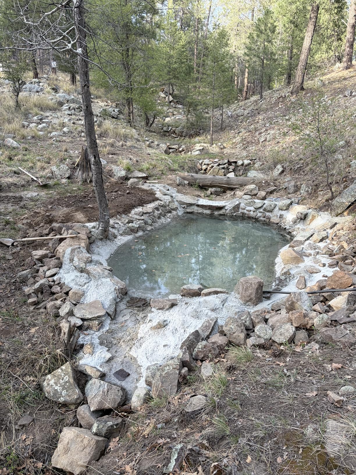 Electric Cement Mixer, 4.3 Cubic Ft. 450W Portable Concrete Mixer Machine with Stand And Wheels for Stucco, Mortar, Seeds, Blue-2026 Upgraded customer photo 1