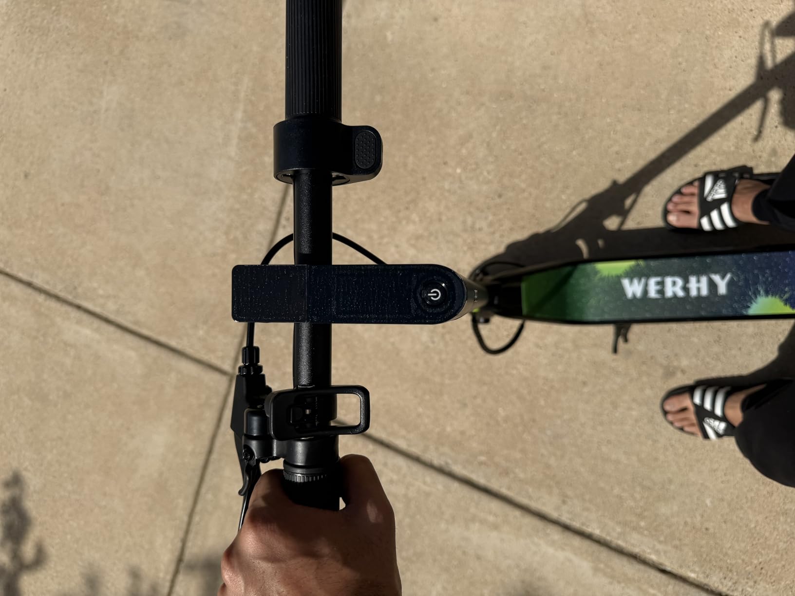 WERHY Foldable Kids Electric Scooter, 350W Motor, Max 12/16Miles Long Range, 19 MPH Max Speed, 8.5