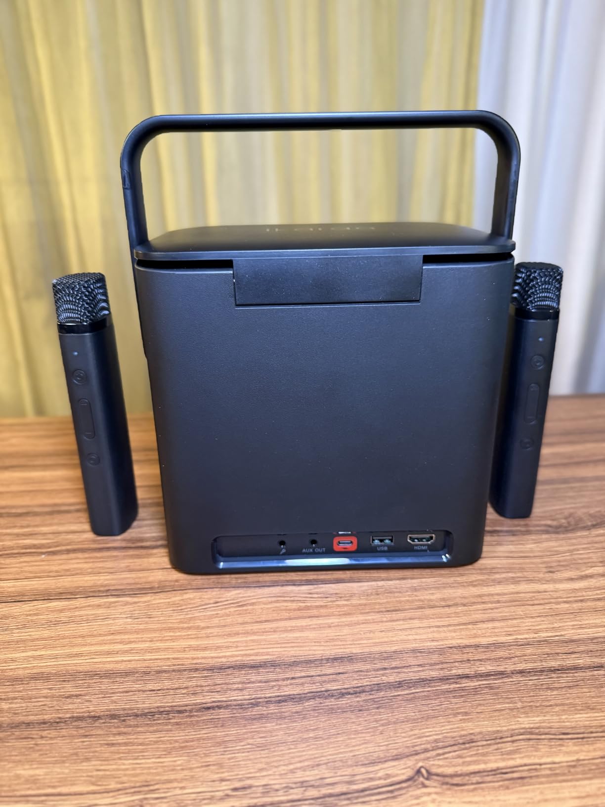 Ikarao Karaoke Machine for Adults, with Lyrics Display Screen, 32GB Karaoke Tablet, 2 Wireless Microphones, Karaoke Speaker with Autotune EQ, Connect TV customer photo 2