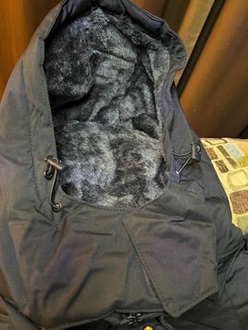 Heated Jackets for Men with 18400mAh 12V Battery Pack Included, Mens Heated Jacket with Fur Lining customer photo 1