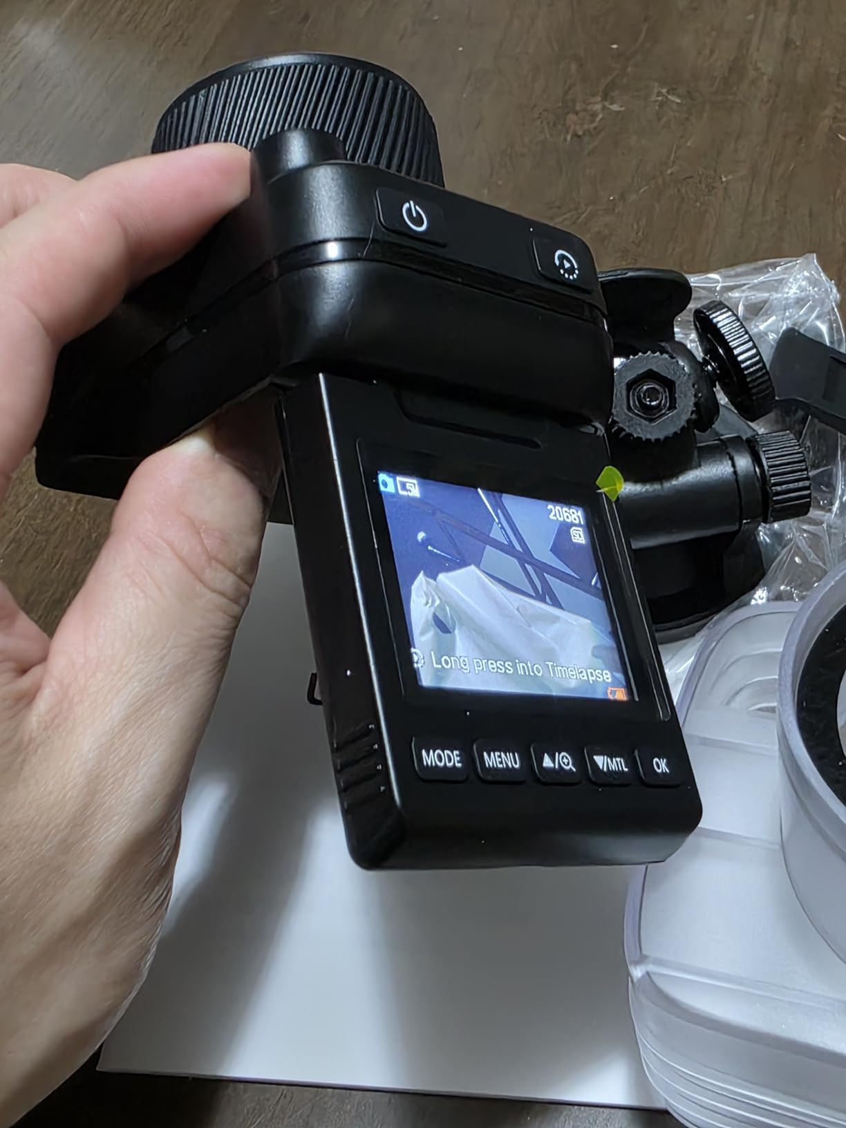 Time Lapse Camera, 4K Timelapse Outdoor Construction Camera with 3 Mount, Waterproof Housing, SD Card for Construction Sites, House Building, Plant Growth customer photo 1