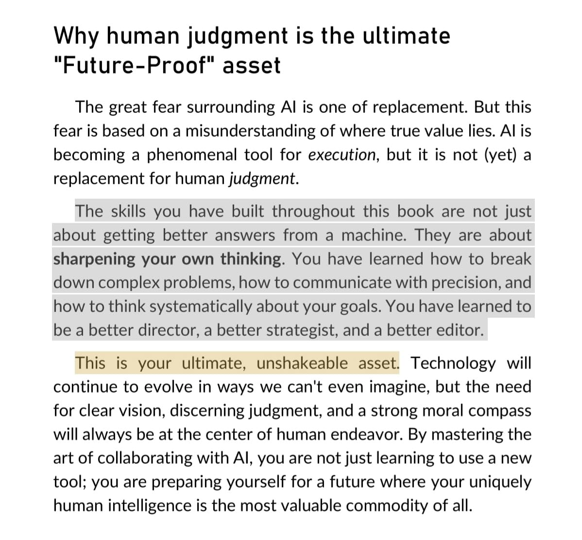 The AI Prompt Engineering Principles: The Timeless Hidden Solution For Beginners To Stop Wasting Hours On Trial-And-Error And Get Exact, High-Quality AI Results customer photo 1
