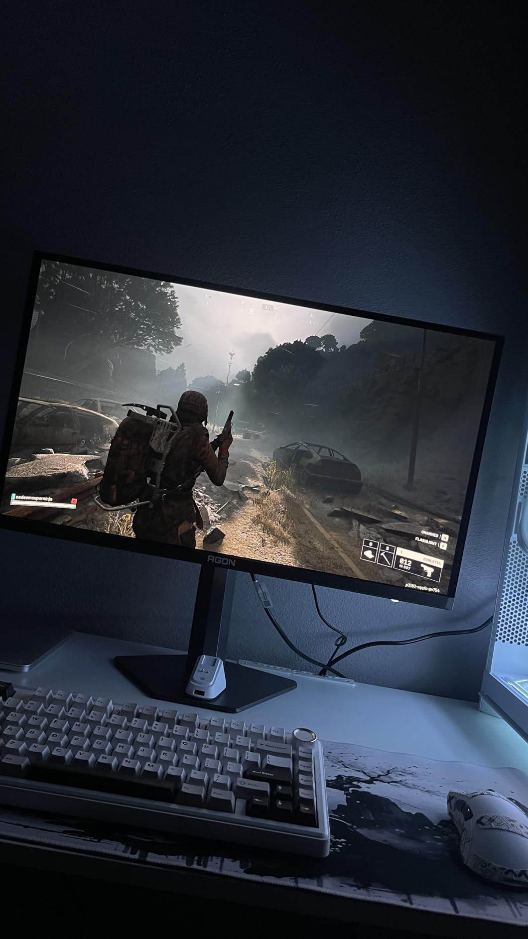 SOLAKAKA A75 75% Wireless Mechanical Keyboard, Hot Swappable Gaming Keyboard with Multifunction Knob & RGB, Gasket Mounted Creamy Keyboard, PBT Keycaps, Compact Layout for Win/Mac/PC customer photo 1