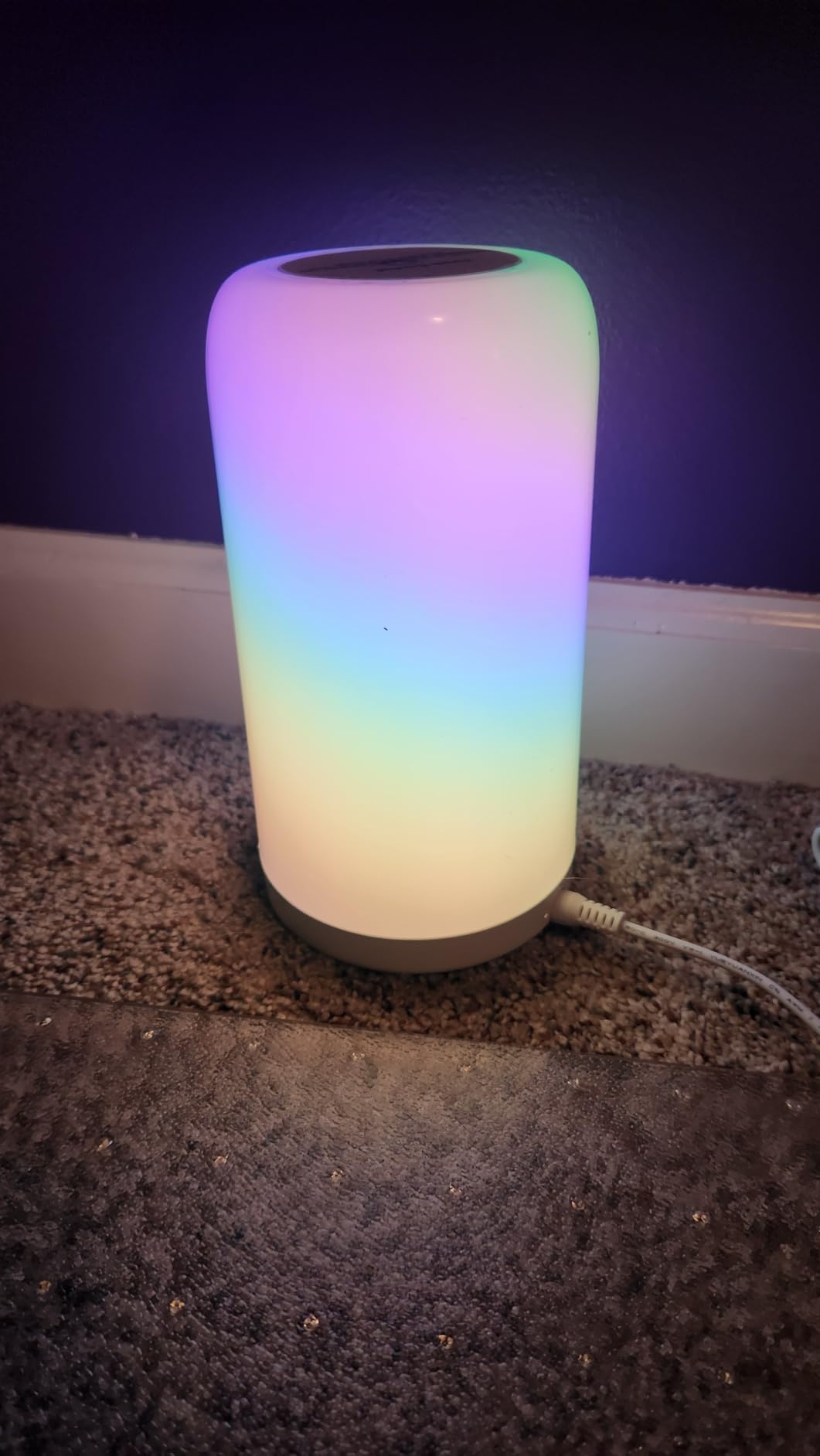 DAYBETTER BGRIC Smart Bedside Lamps, Touch Lamps for Nightstand, Compatible with Alexa and Google Home, LED Lamp with 70+ Scene Mode, Color Changing Lamp for Bedroom Living Room customer photo 1
