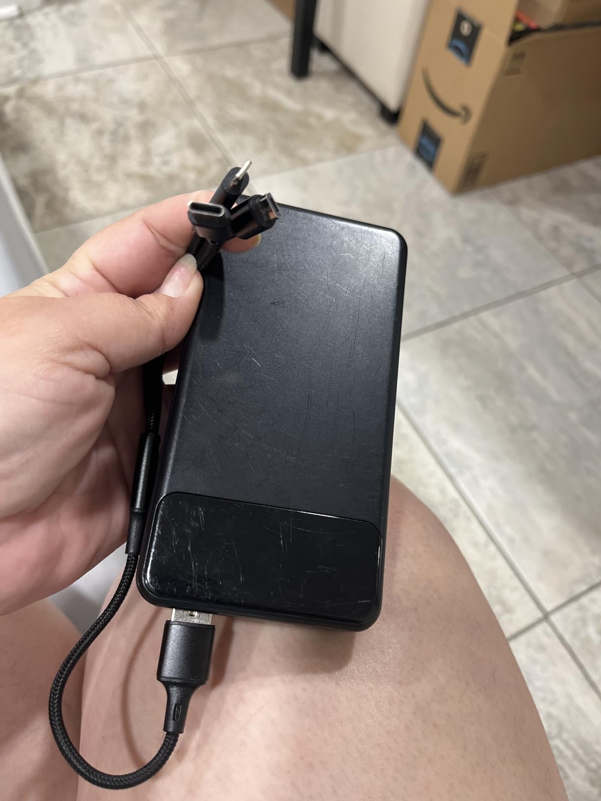 LILIO Portable Charger Power Bank, 60,000mAh Battery Pack, 22.5W Power Bank Fast Charging with USB Cable, Phone Charger for iPhone 17/16/15/14/13 All Series/Samsung/Android, Camping Essentials customer photo 2