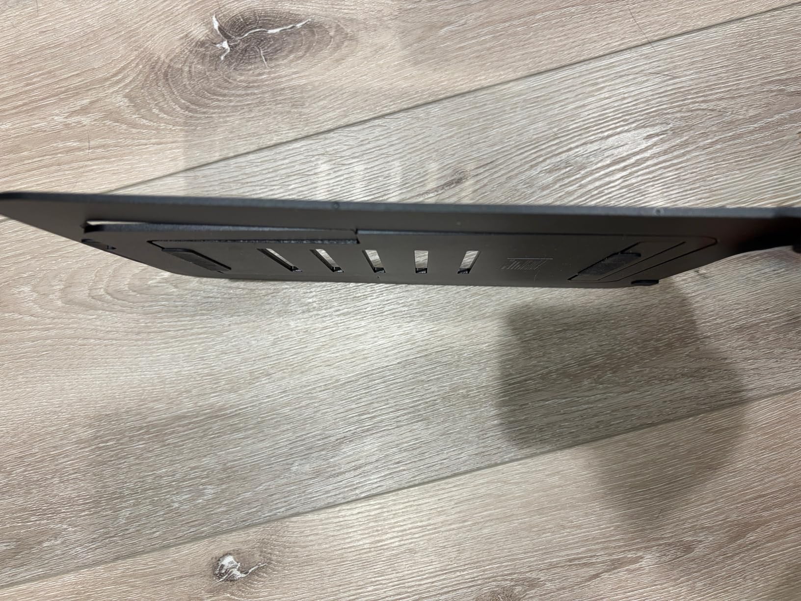 Kensington Adjustable Aluminum Laptop Stand for Desk, Ultra-Slim Lightweight Foldable Portable Notebook Holder, Anti-Slip Silicone Tablet Mount for 10