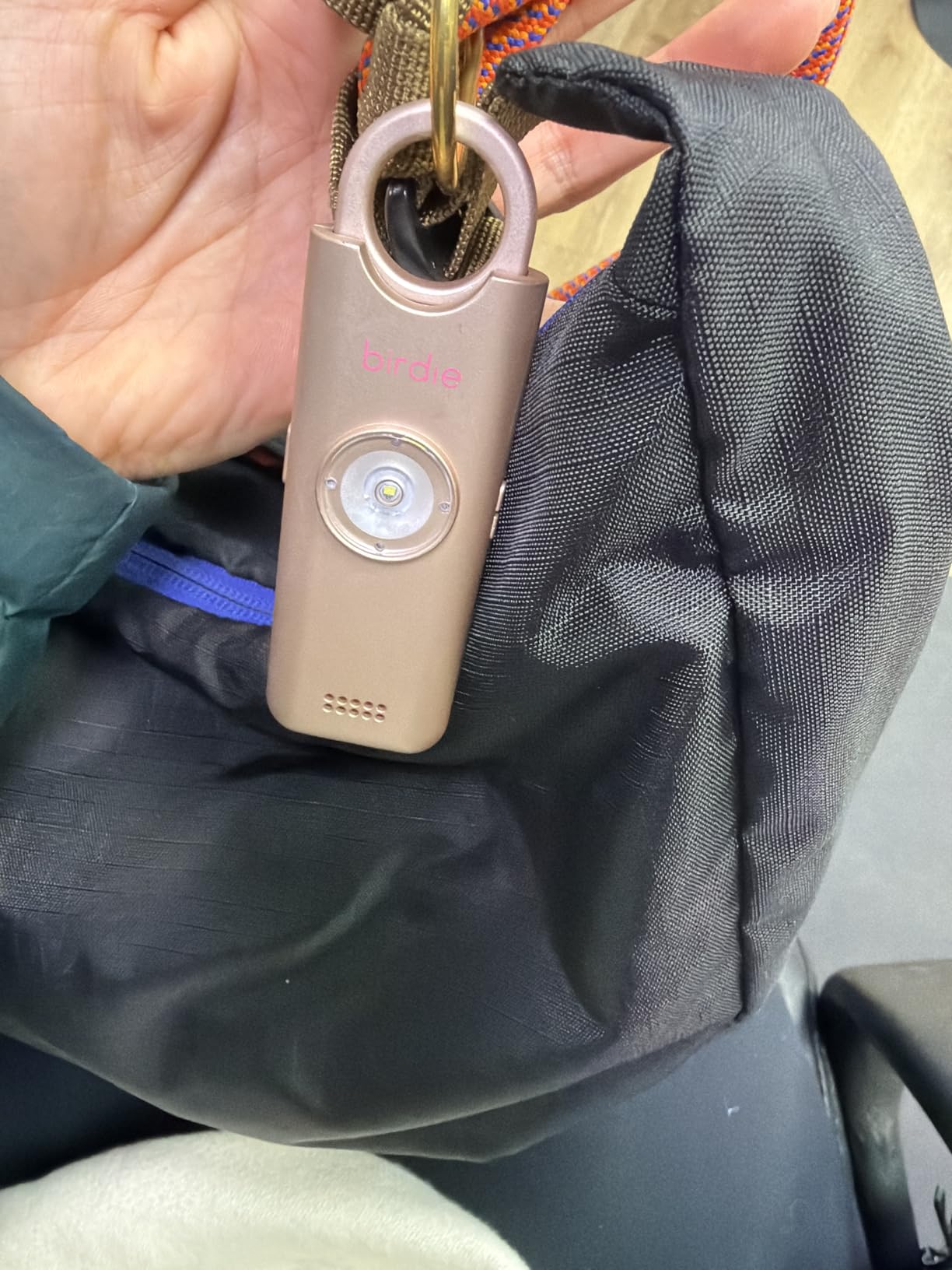 She's Birdie 3.0 New Version - The Original Personal Safety Alarm for Women by Women-Loud Siren, Flash Light and Rechargeable Battery (Lavender Purple) customer photo 1