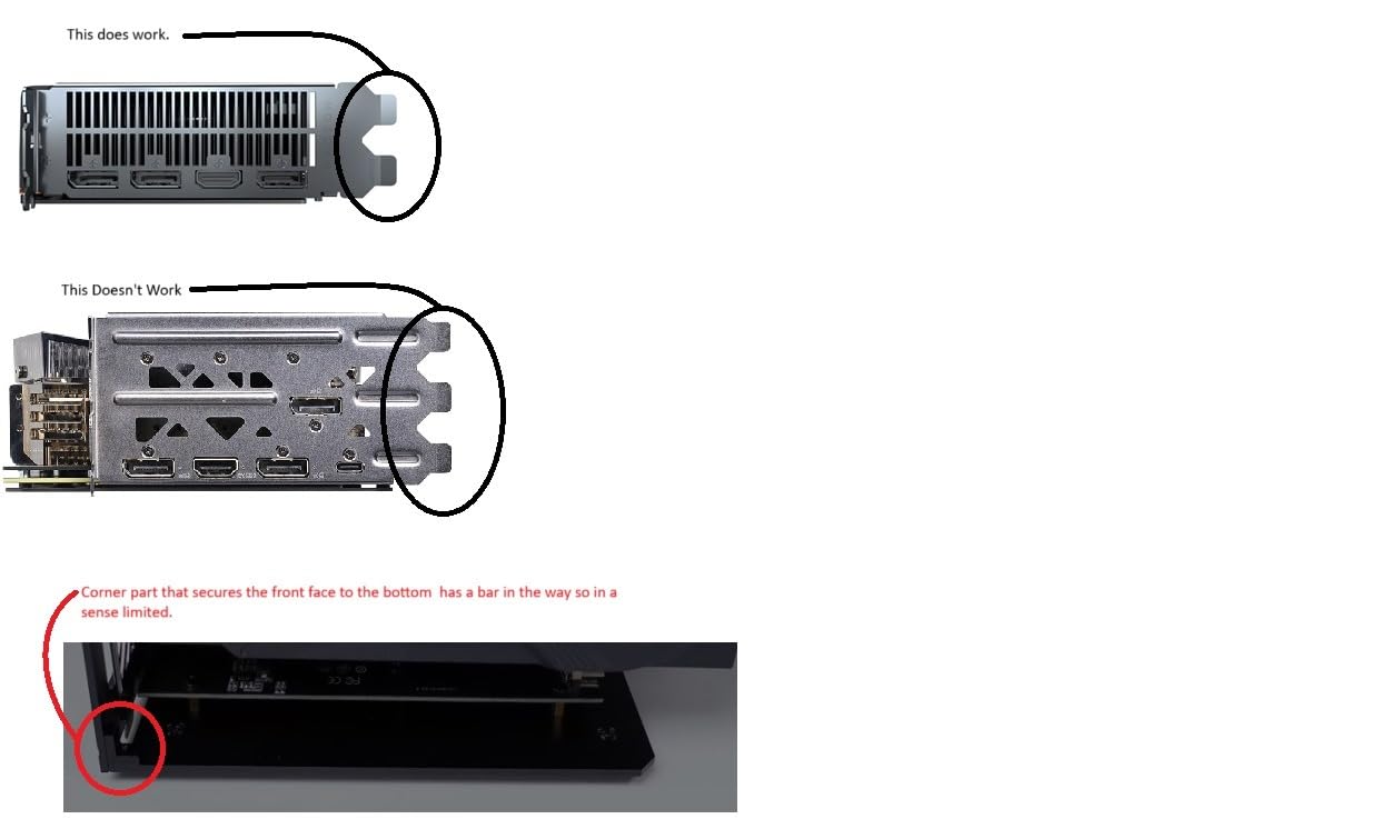 Mini eGPU Dock with CNC Casing Compatible with Thunderbolt 3/4/USB4 and NVIDIA/AMD/PCIe, External GPU Enclosure Dock Station with Mini DP1.4, Support PD 100W Charging, Daisy Chain and DC/ATX/SFX customer photo 2