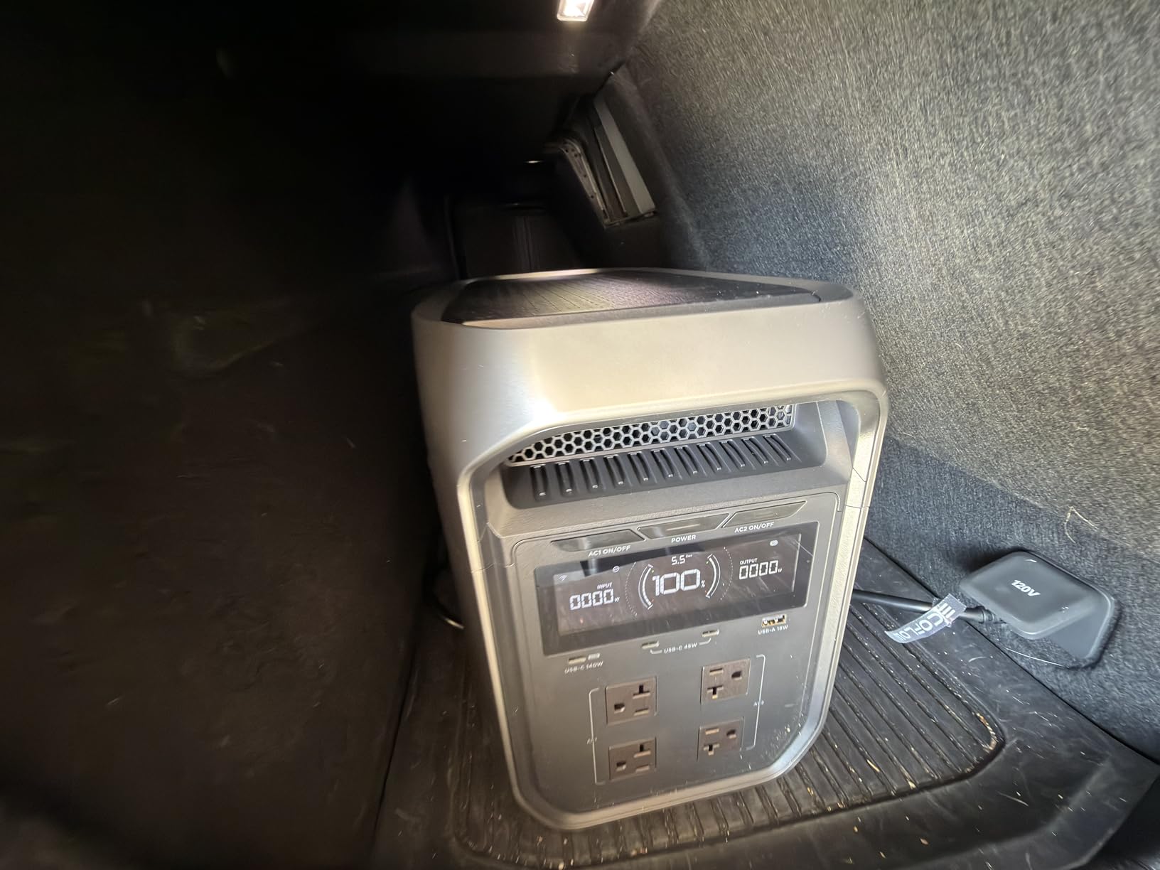 EF ECOFLOW Portable Power Station DELTA 3 Max Plus, 2048Wh LiFePO4 Battery, Solar Generator (Solar Panel Optional), 3000W Max Output, Fast 0-80% Recharge in 64mins, Reliable Home Backup & RV Camping customer photo 2