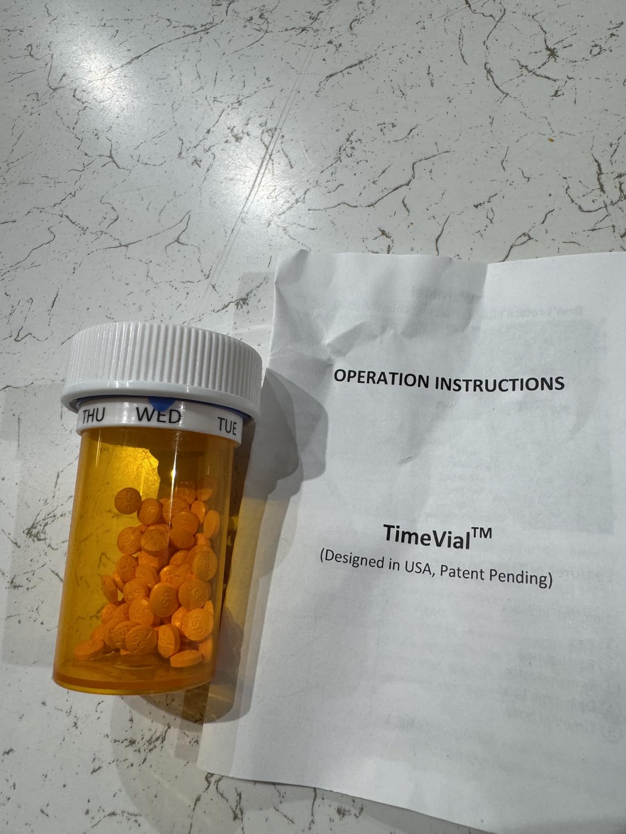 Smart Pill Bottle, Automatic Medication Reminder, Pill Organizer, 7 Day Weekly Tracker, Daily Medicine Dispenser, Child-Resistant Cap, Seniors Friendly customer photo 2