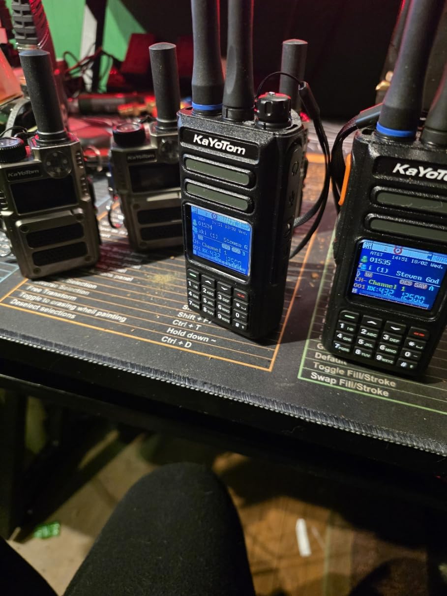 (Lifetime Free) Global Unlimited Range 4G LTE PoC Rapid Walkie Talkies Long Range Two-Way Radios 5000+ Miles with Nationwide Range, SOS Alert Long Distance Radios for Truck Fleet, Construction site customer photo 2