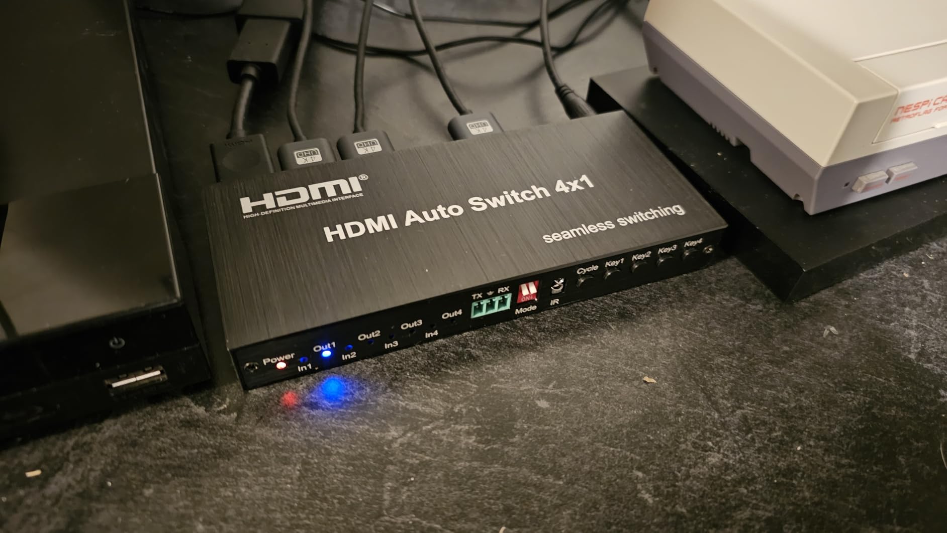 4K USB C KVM Switch Dock 2 Monitors 2 Laptops, Dual HDMI Monitor KVM Switch for 2 Laptops, 100W PD and 1G Ethernet for 2 Laptops with Wired Remote Control and USB C Cable Included customer photo 2