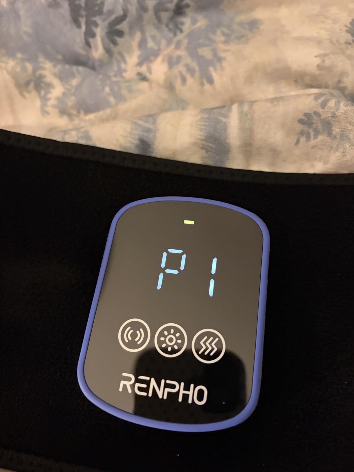 RENPHO Cordless Heating Pad for Back Pain, Red Light Therapy Belt for Low Back, Waist, Shoulder Sweatproof TPU Cover, Vibration, Timer, Adjustable Strap, Mothers Day Birthday Gifts for Women Men Mom customer photo 1