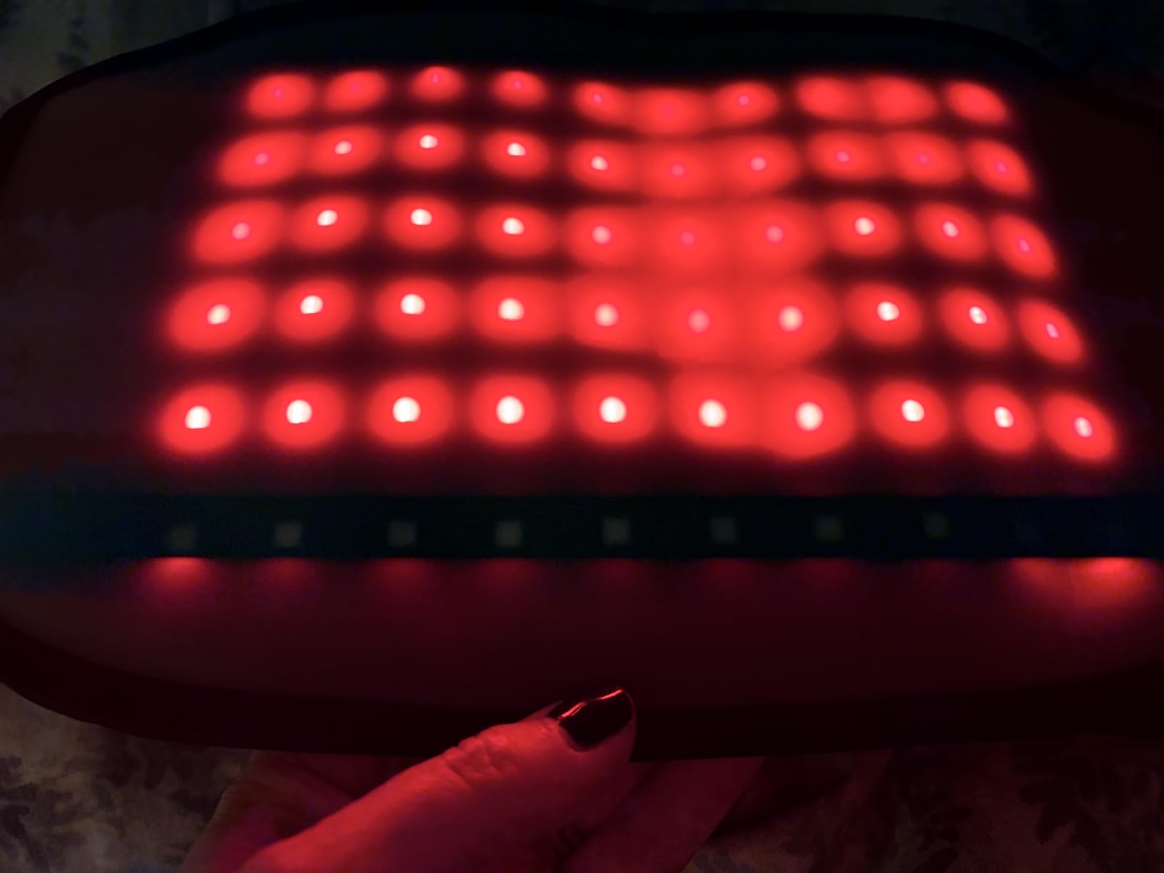 RENPHO Cordless Heating Pad for Back Pain, Red Light Therapy Belt for Low Back, Waist, Shoulder Sweatproof TPU Cover, Vibration, Timer, Adjustable Strap, Mothers Day Birthday Gifts for Women Men Mom customer photo 2