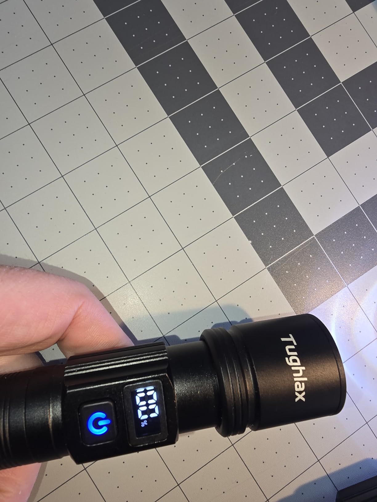 LED Rechargeable Flashlights 9900 High Lumens 2Pack, Super Bright Flashlight, Zoomable Powerful Camping Flashlights with LCD Digital Display, 5 Modes Waterproof Flash Light for Home customer photo 2