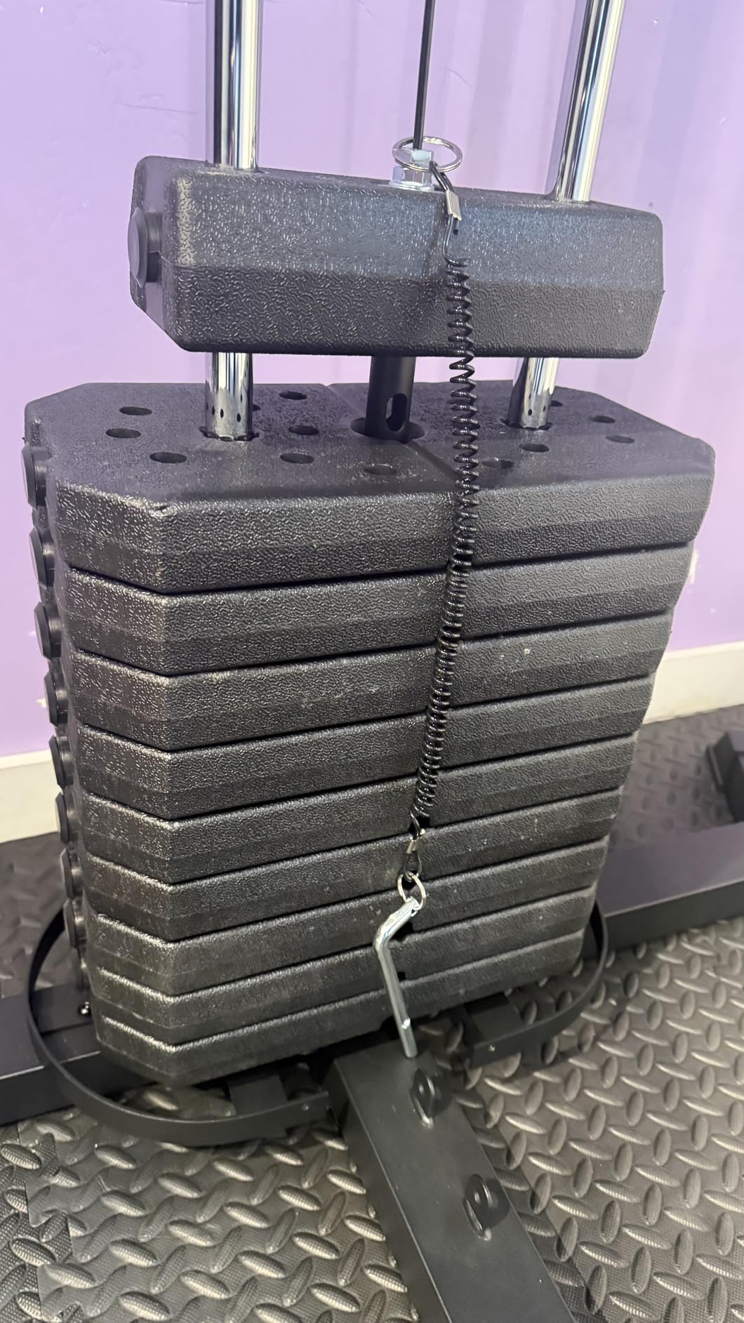 Sportsroyals Home Gym, Multifuntional Workout Station with 150LBS Weight Stack customer photo 1