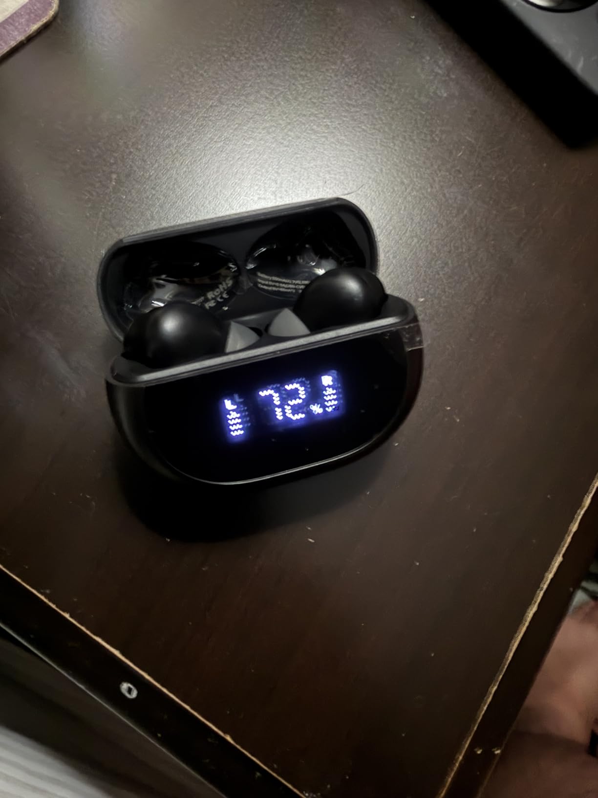 TOZO NC20 Active Noise Cancelling Wireless Earbuds, LDAC Hi-Res Sound Bluetooth Headphones, 6 Mics AI Call Ear Buds 80H Playtime, Dual Pairing, 32 EQ via App, IPX8 Waterproof, Wireless Charging Case customer photo 1