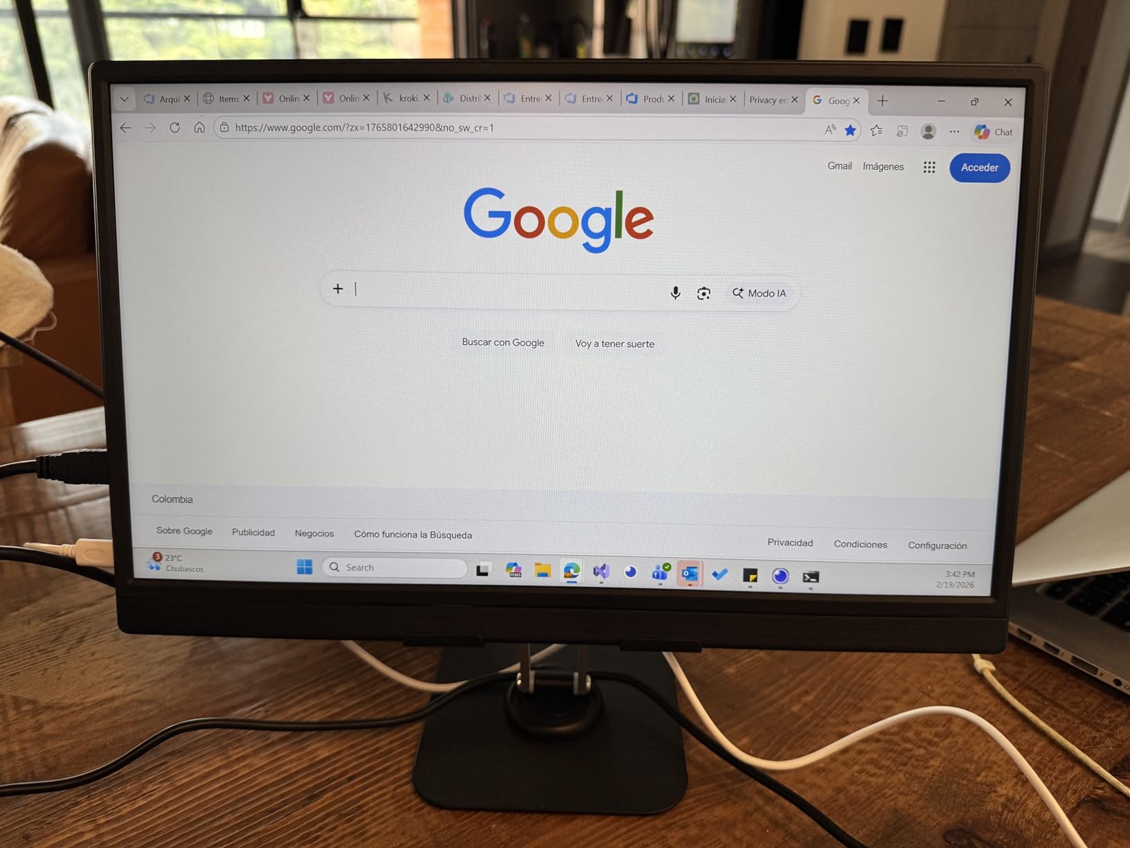 Portable Monitor, 15.6