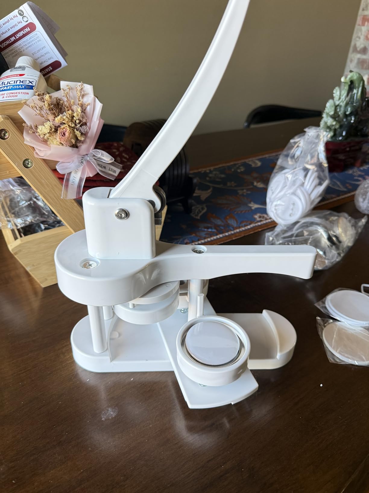 Button Maker Machine 58mm, Easy DIY Pin Maker Machine, No Setup Button Maker for Kids Crafts, Parties, School Projects & Beginners customer photo 2
