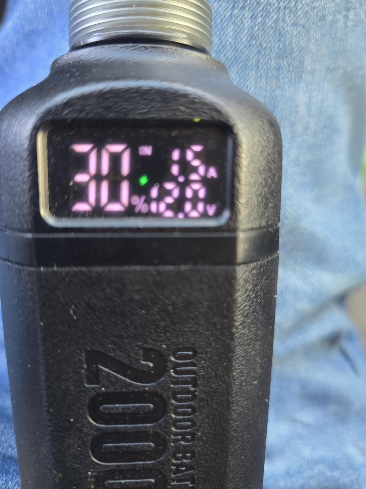 20,000mAh Rugged Power Bank with Fast Charge USB-C PD, IP68 Waterproof Shockproof, Includes 420lm Bright Camping Lantern, Tactical Outdoor Charger for Hiking Camping Survival Emergency (Black) customer photo 2