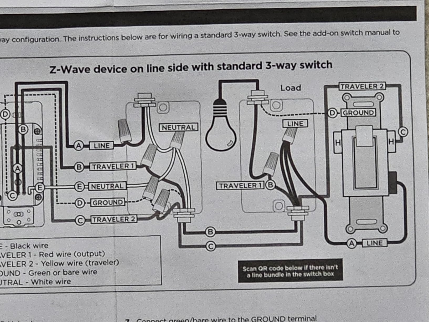 UltraPro 800 Series Z-Wave Dimmer, Long Range 800LR, Direct 3-Way customer photo 2