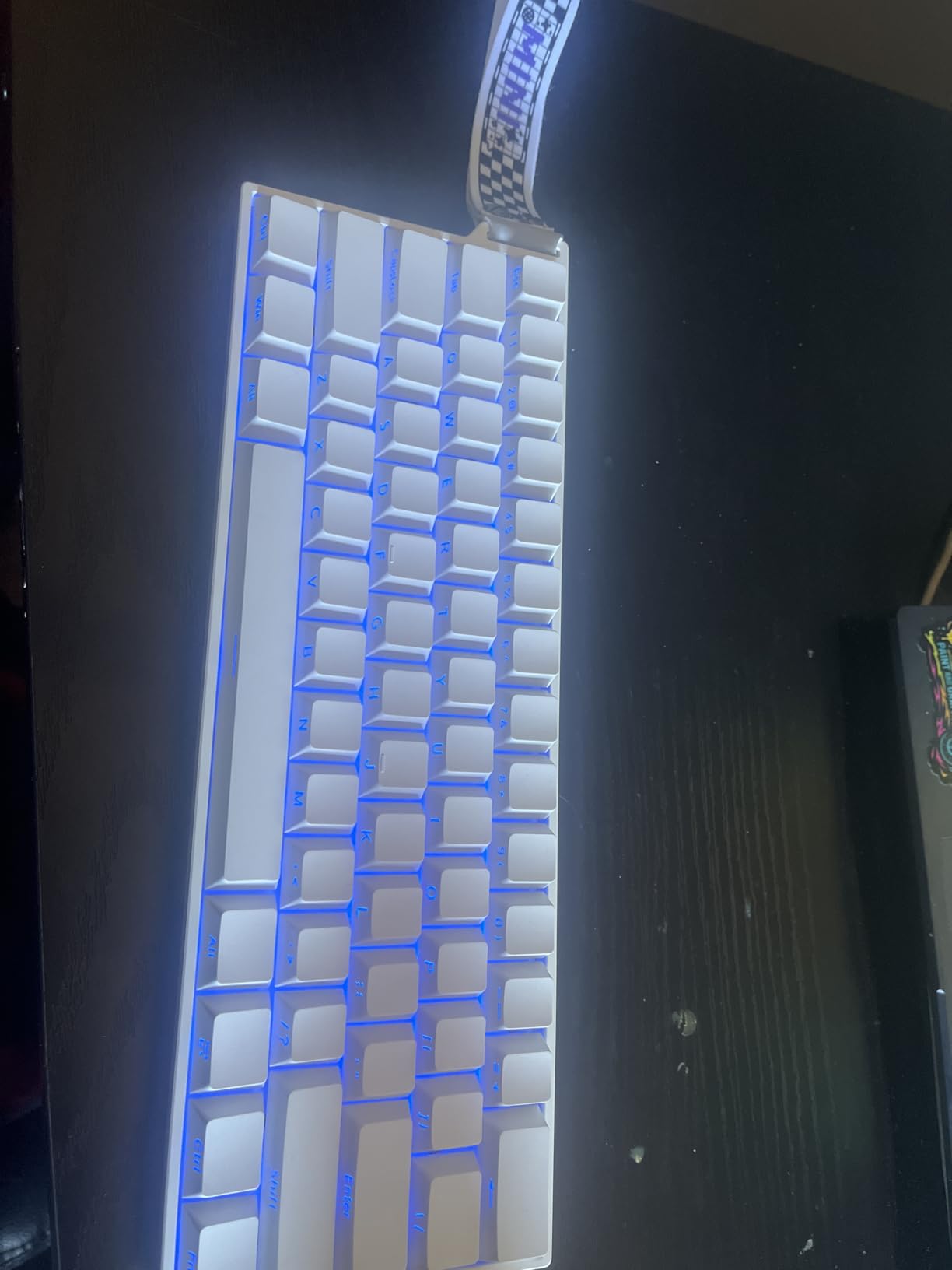 Aula MINI60 HE PRO Wireless Gaming Keyboard 60%, Hall Effect Rapid Trigger Magnetic Keyboard, 8000Hz Polling, Tri-Mode (BT5.0/2.4GHz/USB-C), RGB Hot Swappable Compact Mechanical Keyboard for Gamer customer photo 1