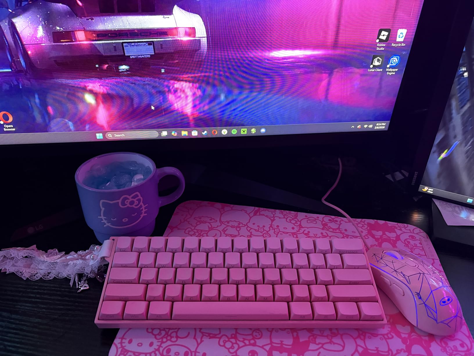 Aula MINI60 HE PRO Wireless Gaming Keyboard 60%, Hall Effect Rapid Trigger Magnetic Keyboard, 8000Hz Polling, Tri-Mode (BT5.0/2.4GHz/USB-C), RGB Hot Swappable Compact Mechanical Keyboard for Gamer customer photo 2