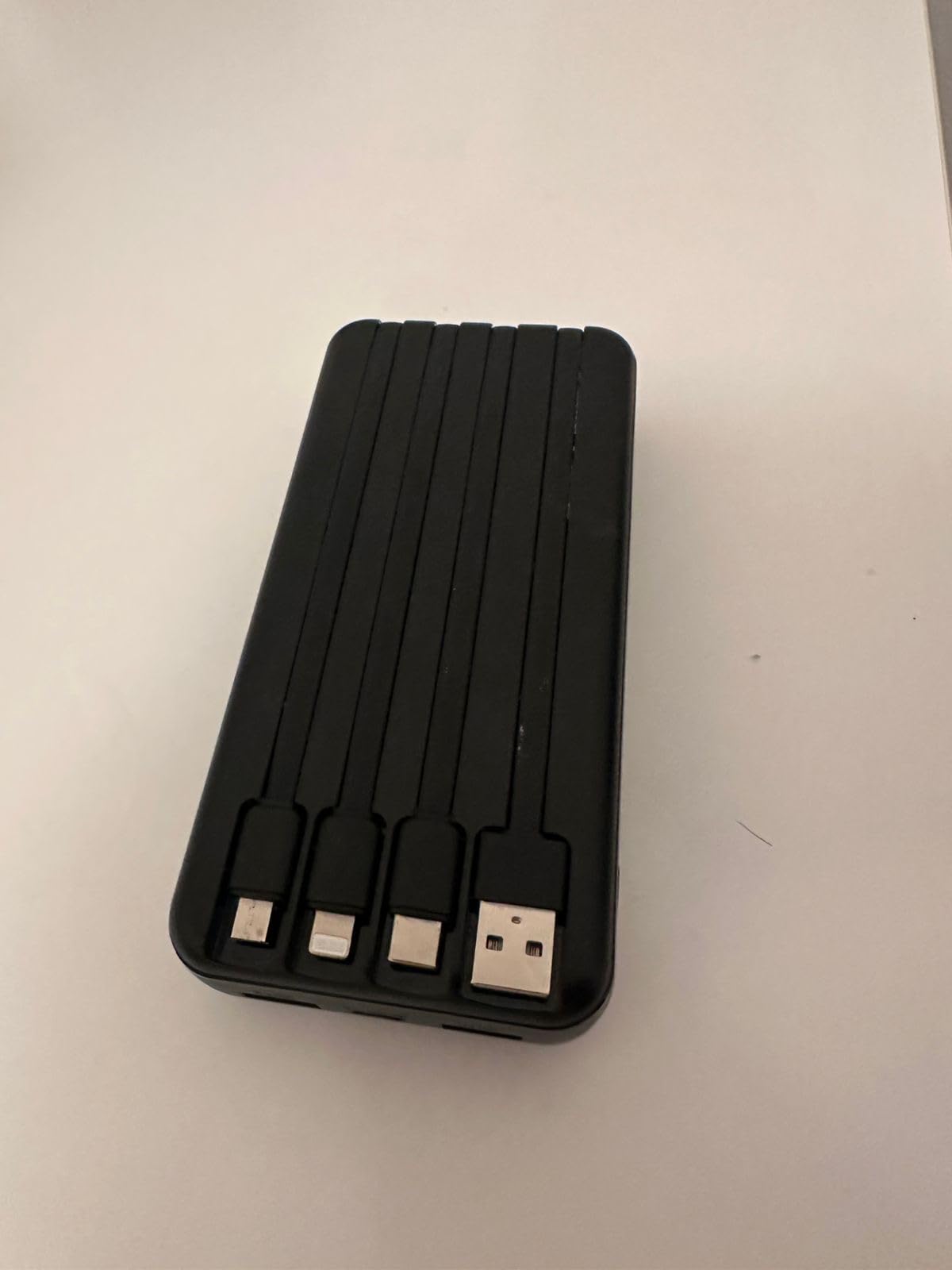 Portable Charger,50000mAh Power Bank Built-in Cable, 22.5W PD USB C In & Out Fast Charging, External Battery Pack with 6 Output & 2 Input, Travel Camping Essential for iPhone 17/16/15/14/13/12,Android customer photo 1