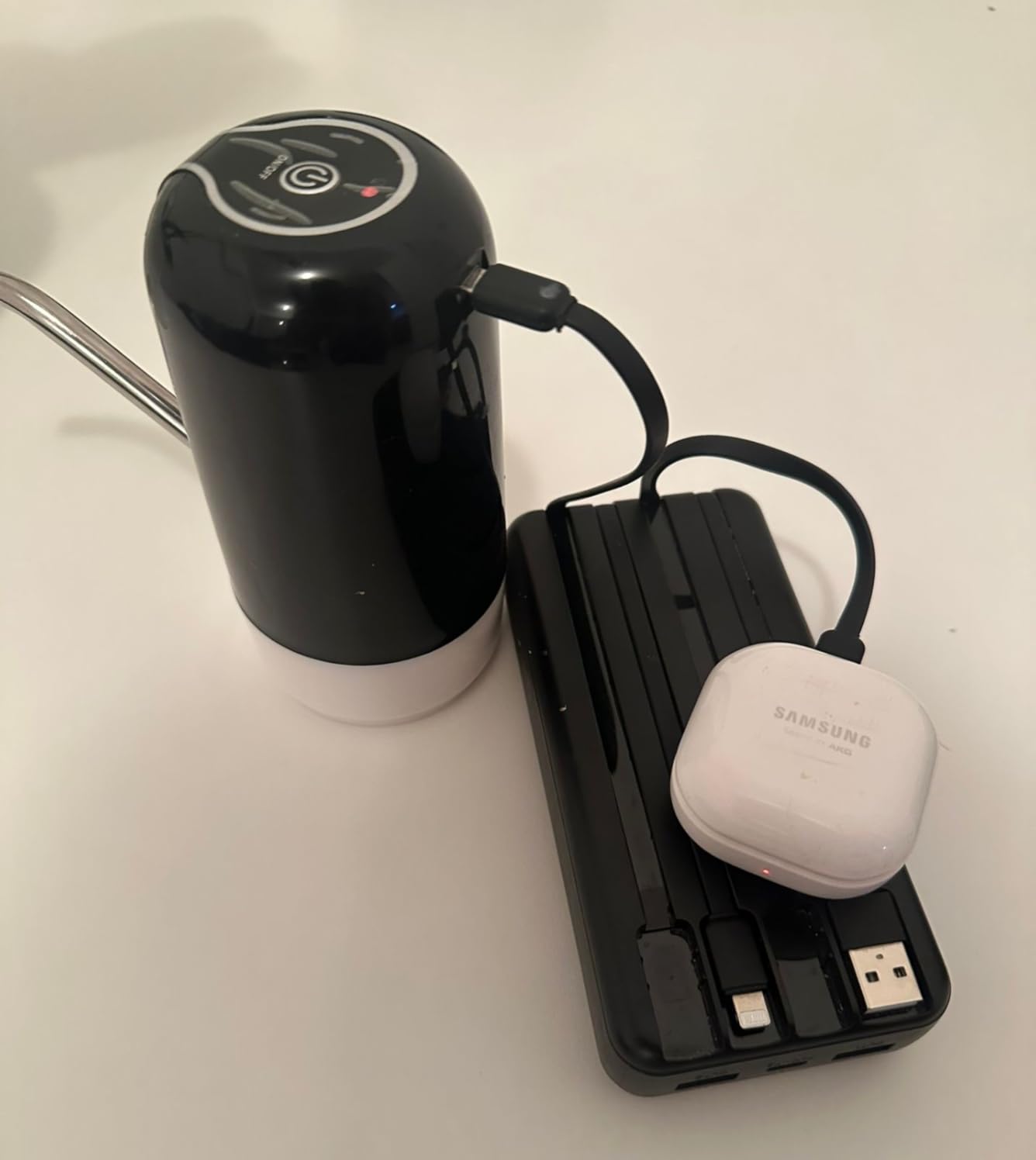 Portable Charger,50000mAh Power Bank Built-in Cable, 22.5W PD USB C In & Out Fast Charging, External Battery Pack with 6 Output & 2 Input, Travel Camping Essential for iPhone 17/16/15/14/13/12,Android customer photo 2