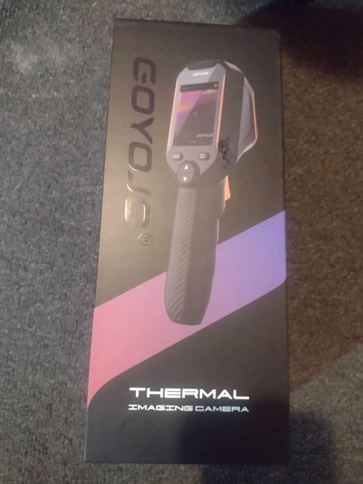 GH340 Thermal Imaging Camera 640x480 Super Resolution, Dual-Camera with 2MP Visual Camera, 256x192 IR Resolution Handheld Thermal Camera for Home Inspection, HVAC Electrical Water Leak Break Detection customer photo 1