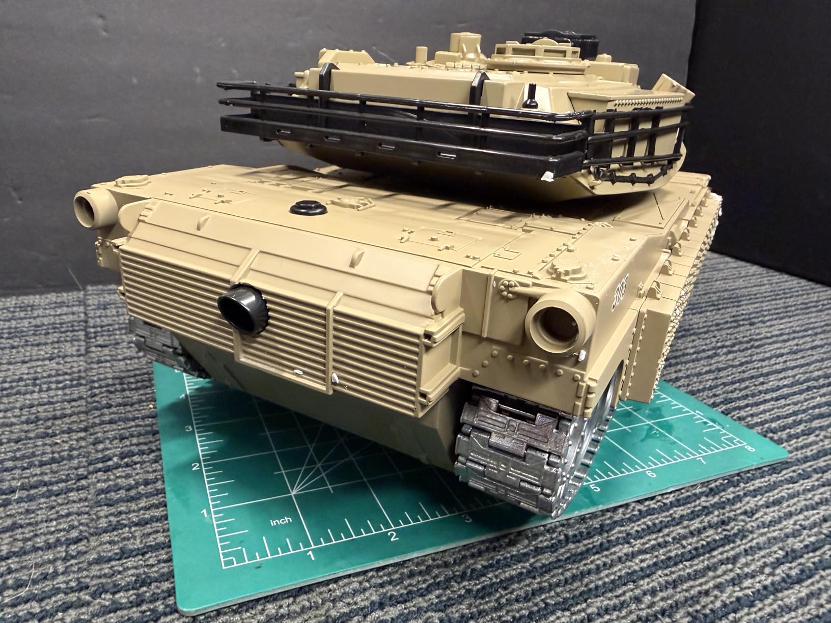 Supdex 1:18 RC Tank That Shoot BBS, 2.4G Metal M1A2 Abrams Remote Control Tank Model Toys, Army Toy with Smoke, Lights, Sound and Recoil customer photo 1