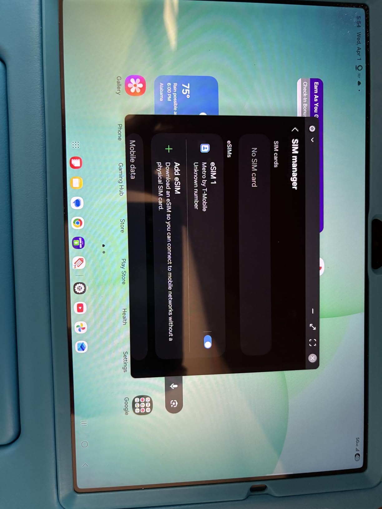 Samsung Galaxy Tab A11+ 5G 11-inch 128GB Android Tablet, Wi-Fi (US Cellular Network), Upgraded Chipset, Long Battery Life, Quad Speakers, US Version 2026 - Gray customer photo 1