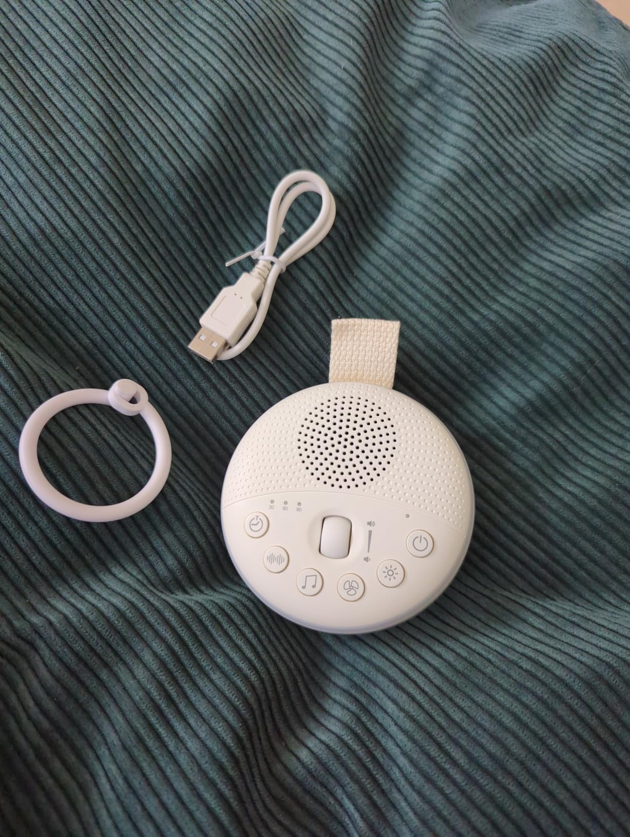 Colic Baby Relief White Noise Sound Machine - Rechargeable Sound Machine for Baby Gas Relief Newborn, Portable with Long Battery Life, 21 Soothing Sounds, Gentle Night Light & Auto Timer customer photo 1