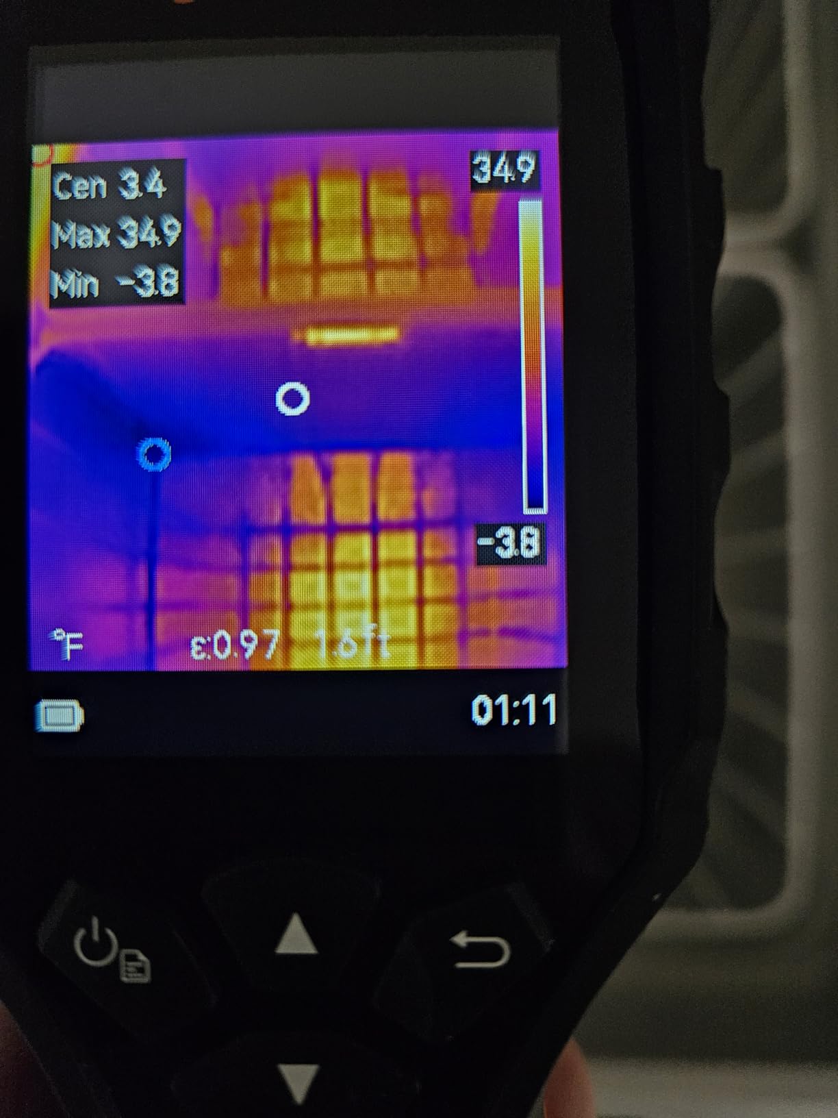 GT14S Thermal Imaging Camera with Thermometer Mode, Ultra-Light 240g, -4°F~1022°F Range, 14H Runtime, Live Tracking with Edge-Enhanced Display, Infrared Camera for HVAC/Electrical Inspection customer photo 2