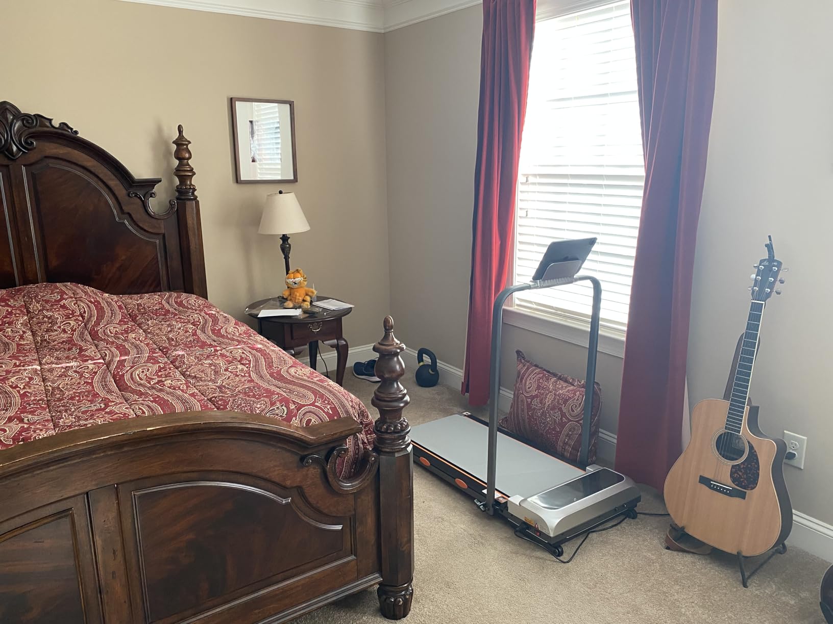 Walking Pad with 15% 12-Level Auto Incline & Handle Bar, 450 lbs Capacity UI Screen, Rayspace 3.5HP Quiet Under Desk Treadmill, Speaker, APP & Remote Control, Treadmills for Home Hiking customer photo 1