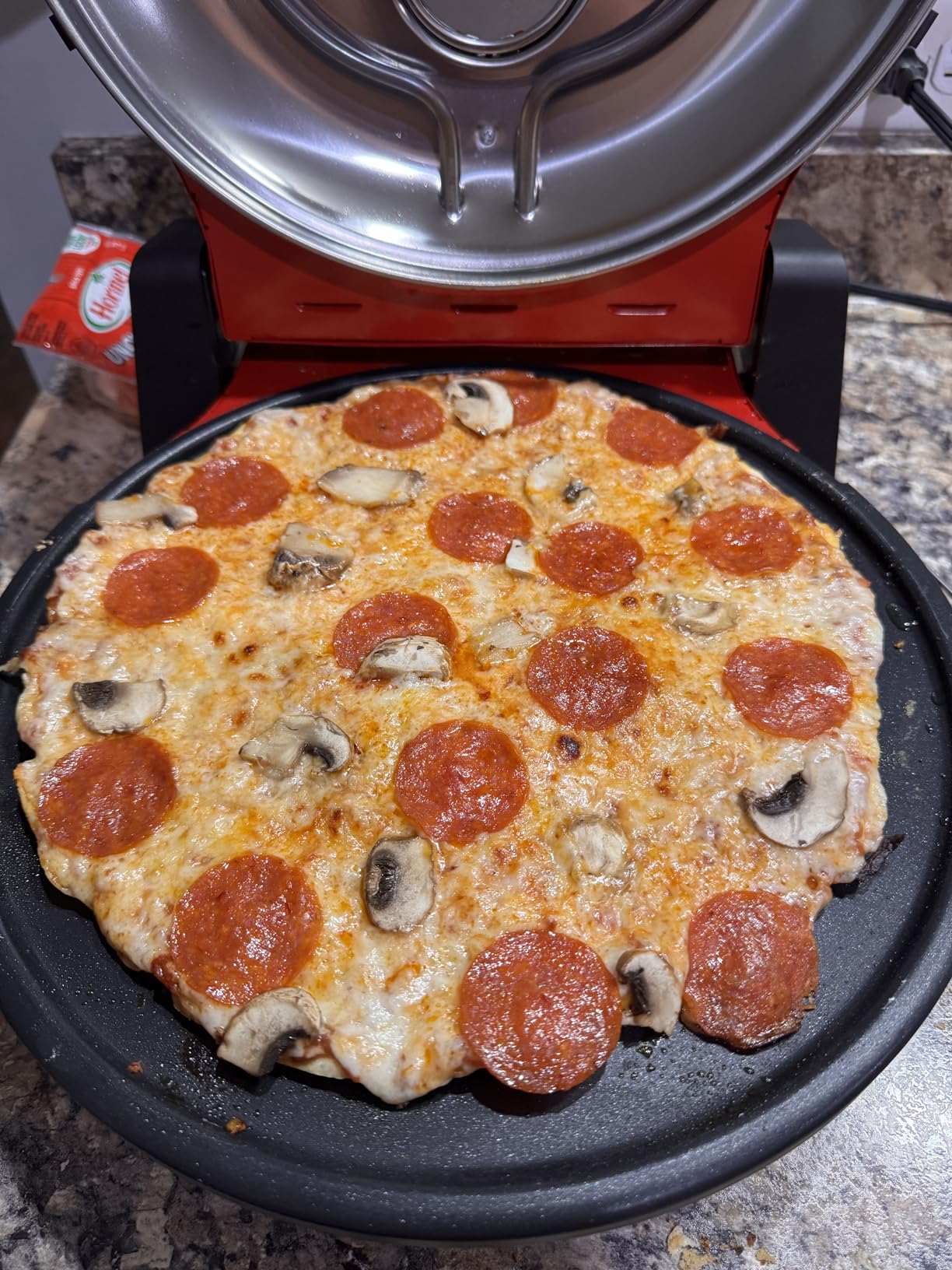 Electric Indoor Pizza Oven | 800°F Countertop Pizza Cooker with 12