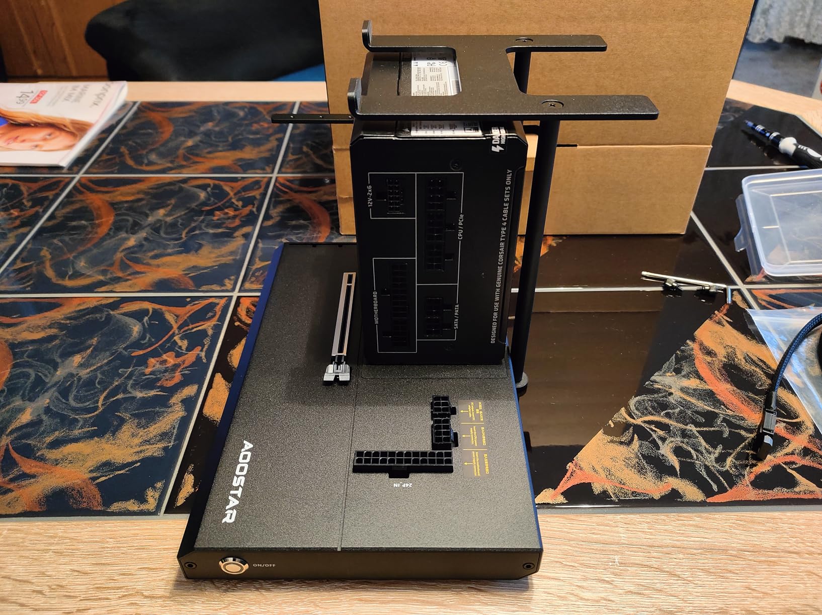 AOOSTAR EG01 OCuLink eGPU Dock Oculink External GPU Enclosure Oculink Interface Graphics Dock Station for PCIe 4.0 x4 Graphics Cards customer photo 2