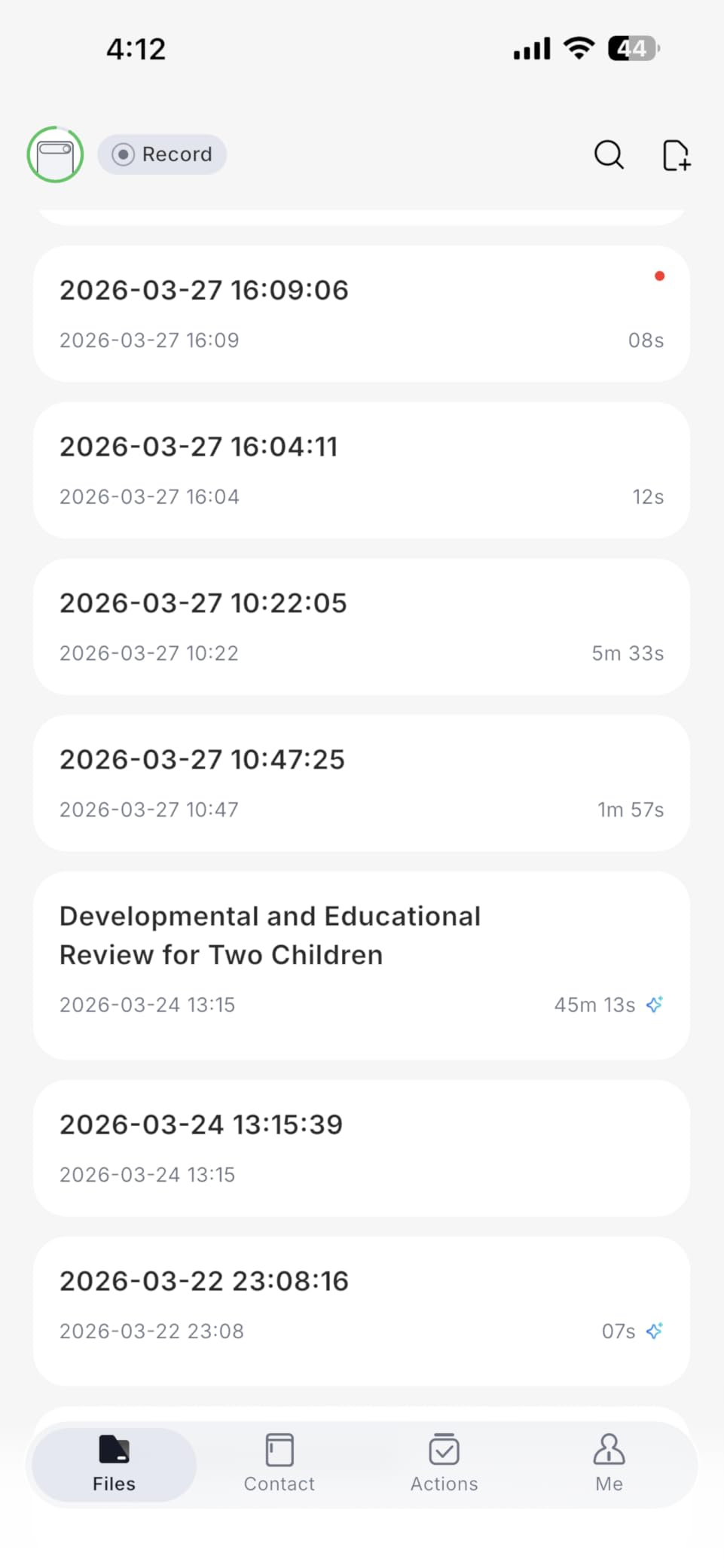 Comulytic Note Pro AI Voice Recorder, Unlimited Transcribe & Summarize, AI Note Taking Recording Device w/Case, App Control, 113 Languages for Calls, Meetings, Lectures, Interviews customer photo 1