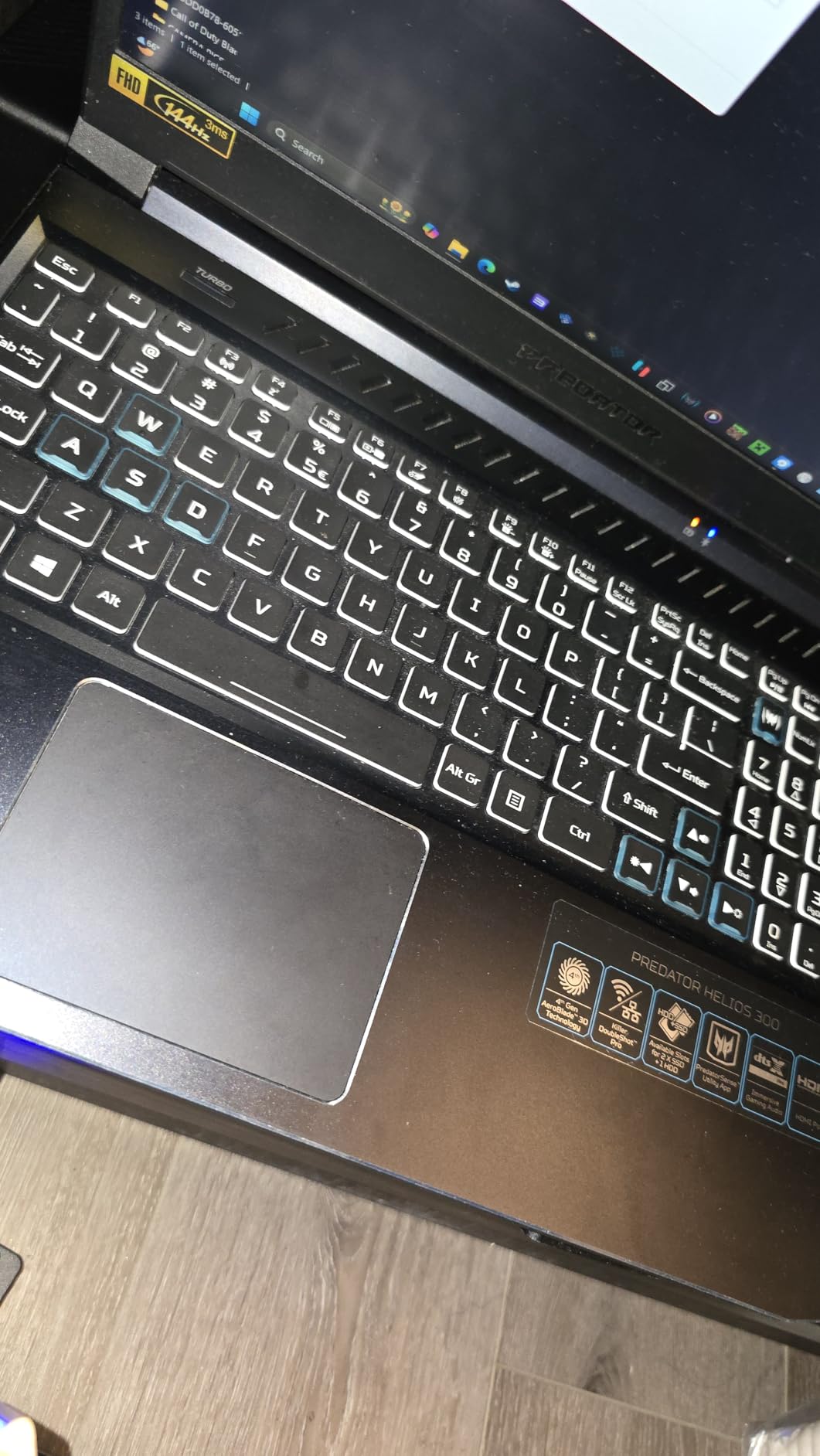 Acer Predator Helios Neo 16S AI Gaming Laptop, Intel Ultra 9 275HX, NVIDIA RTX 5070Ti, 12gigabytes GDDR7, 16