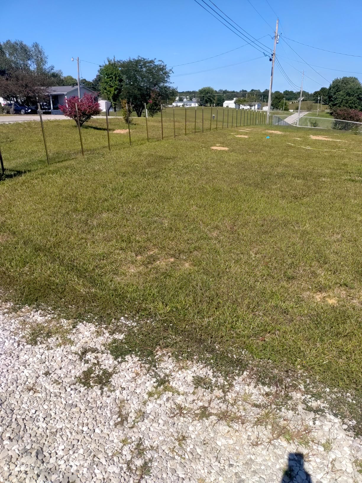 VASGOR Fence Post Driver, Heavy Duty Hand Post Pounder with Handle - Use for Metal U Posts, T Posts, Garden Fence (8 LBS) customer photo 1