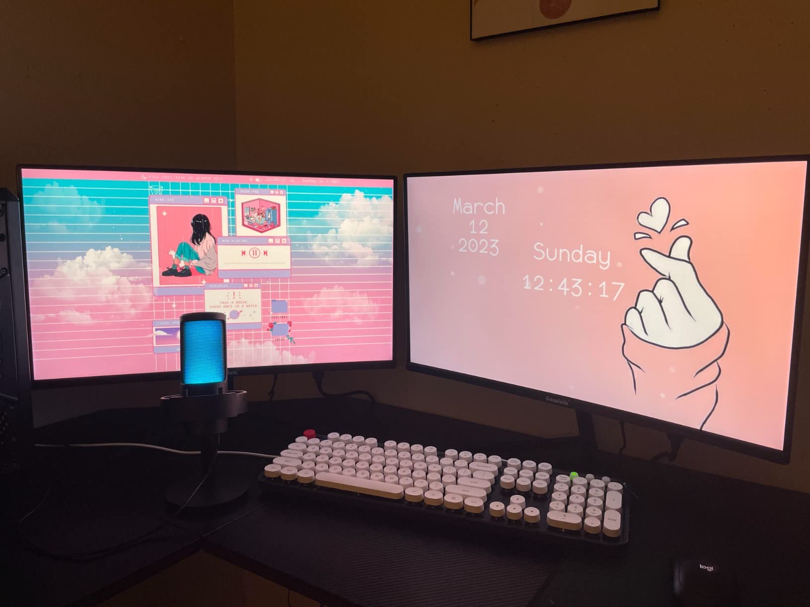 Gawfolk 28 inch UHD 4K Computer Monitor, IPS Ultra HD (3840×2560p) Screen, 3:2, 1.07 Billion Colours, 128% sRGB, Built-in Speakers, 178° Wide Viewing Angle DisplayPort 1.4 & HDMI 2.0, White customer photo 1