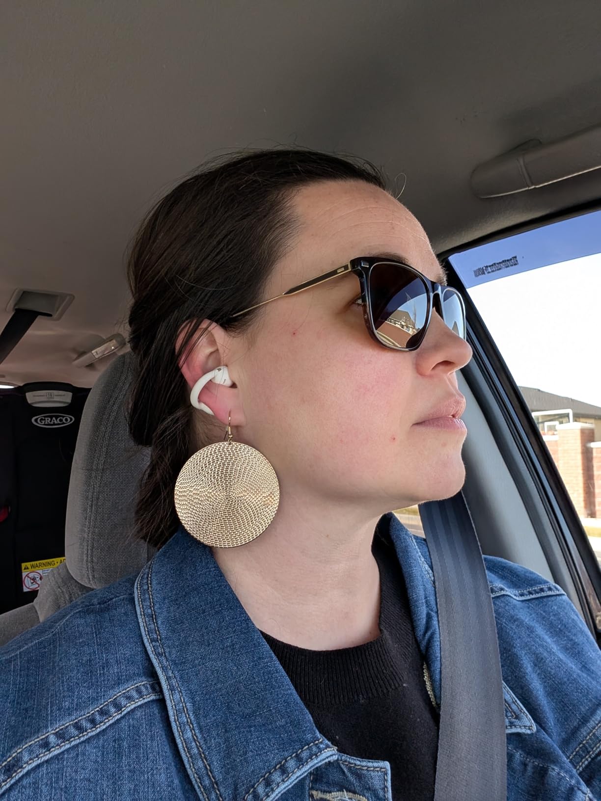 OHAYO A7 Open Ear Clip-On Headphones for Glasses Wearers - Safe for Running & Streets, 4.7g Weightless Fit, 40H Battery, Bluetooth 5.4, Black customer photo 1