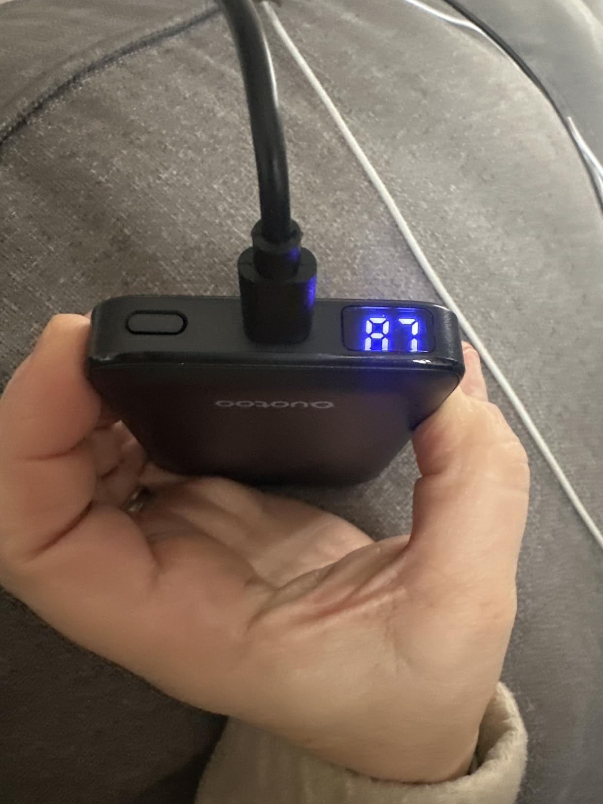 New for Magsafe Portable Charger,5000mAh Power Bank with Type-C 20W PD Fast Charging Travel, Lightweight and Slim, LED Display for Magsafe Battery Pack for iPhone 17/16/15/14/13/12 All Series customer photo 1