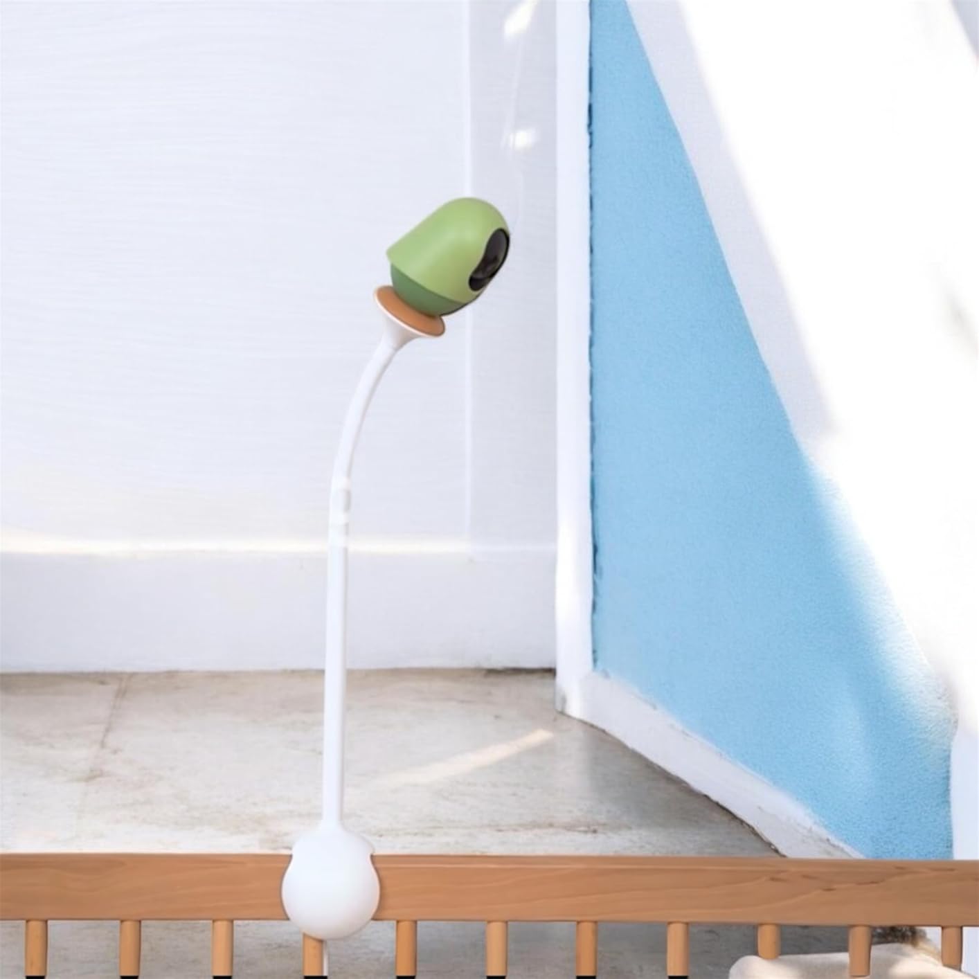 Monai 4K Smart Baby Monitor, Eye-Safe 950nm Night Vision, 7 AI Features, Phone App Baby Camera, 8X Zoom, Instant Alerts (Cry/Face Covered), No Monthly Fee, Hack-Proof, Local Storage customer photo 1